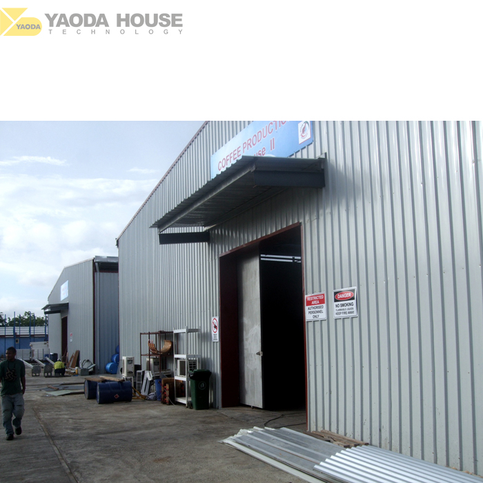 Low Cost 预制ricated Pre Engineered Steel Frame Hurricane Proof 预制 Metal 建筑 for Sale 3