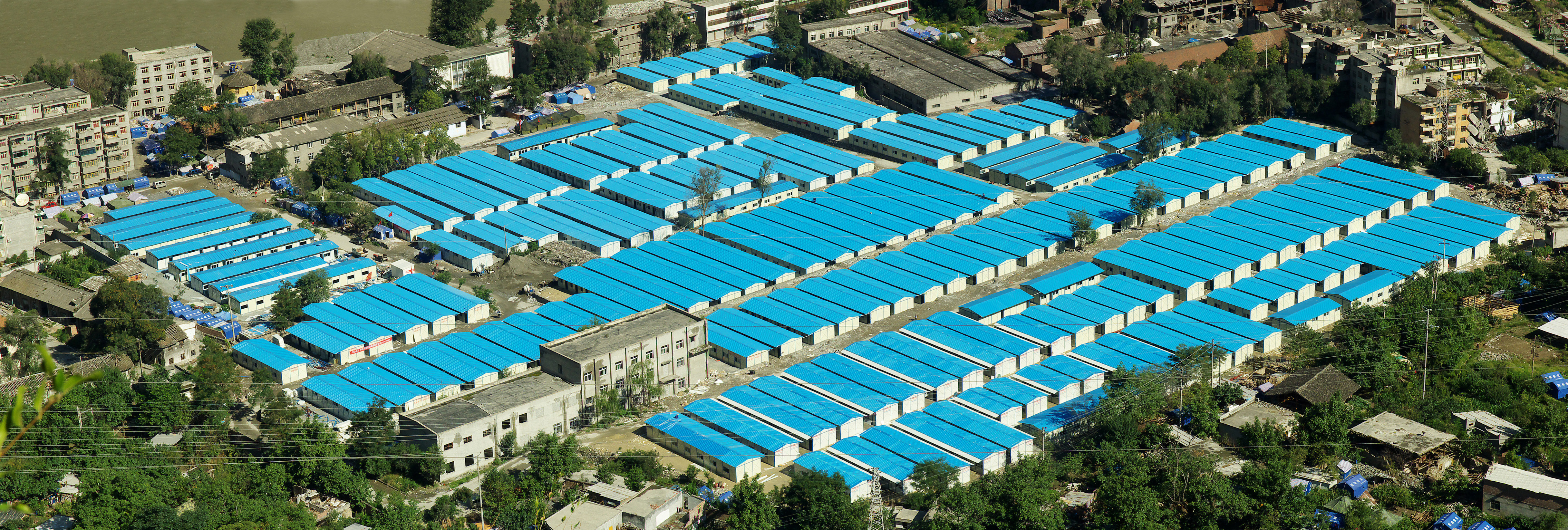 预制ricated 劳工 营地, 难民 营地, 重建 of 房屋 5